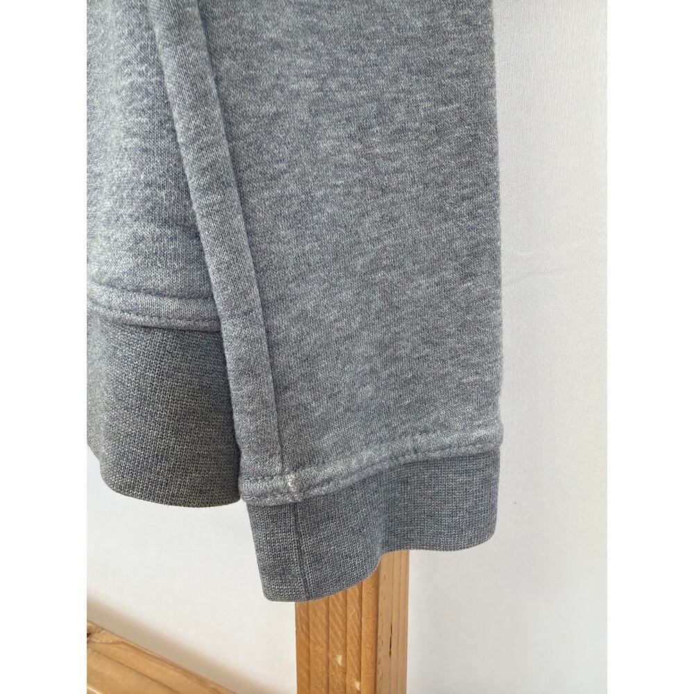 Nike Gray High-Neck Hooded Pullover Top Size M - Picture 4 of 10